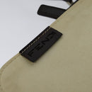 FENDI Shoulder Bag Canvas White Silver Auth bs24336-14