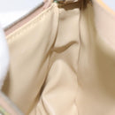 FENDI Zucchino Canvas Hand Bag Peppermint Silver Auth bs24337-21