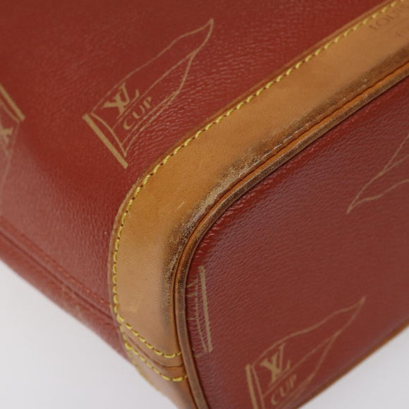 LOUIS VUITTON LOUIS VUITTON Cup Le Touquet Shoulder Bag Red M80027 Auth bs24357