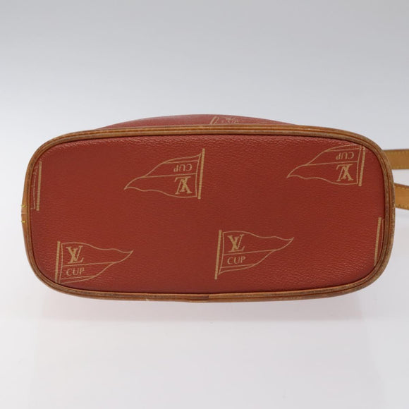 LOUIS VUITTON LOUIS VUITTON Cup Le Touquet Shoulder Bag Red M80027 Auth bs24357