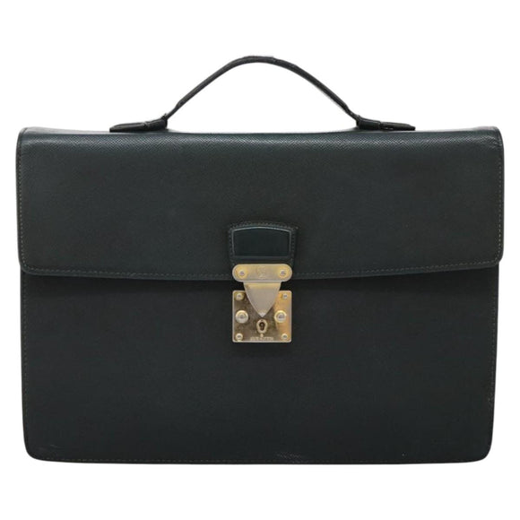 LOUIS VUITTON Taiga Serviette Kourad Business Bag Epicea M30074 LV Auth bs24358