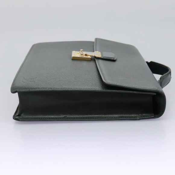 LOUIS VUITTON Taiga Serviette Kourad Business Bag Epicea M30074 LV Auth bs24358