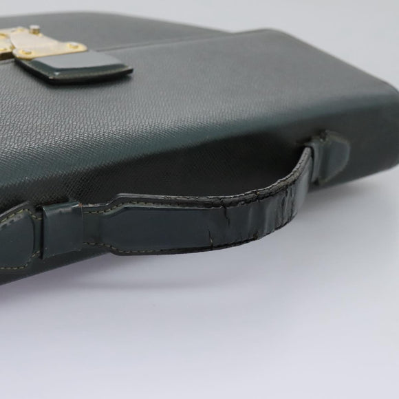 LOUIS VUITTON Taiga Serviette Kourad Business Bag Epicea M30074 LV Auth bs24358