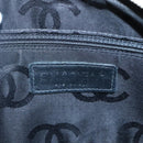 CHANEL Cambon Line Matelasse Shoulder Bag Lamb Skin Beige Black CC Auth bs24360-17