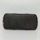 HERMES Garden party PM Hand Bag Coated Canvas Beige Auth bs24374-5