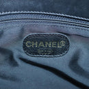 CHANEL Chain Hand Bag Leather Black CC Auth bs24390-20