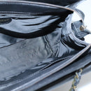 CHANEL Chain Hand Bag Leather Black CC Auth bs24390-21