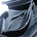 CHANEL Chain Hand Bag Leather Black CC Auth bs24390-23