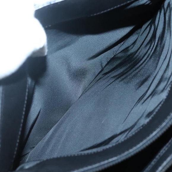 CHANEL Chain Hand Bag Leather Black CC Auth bs24390