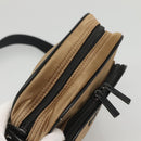 BURBERRY Black label Shoulder Bag Nylon Beige Auth bs24395-6