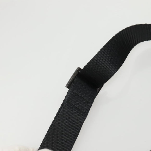 BURBERRY Black label Shoulder Bag Nylon Beige Auth bs24395