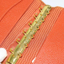 CHANEL Agenda 5241136 Day Planner Cover Caviar Skin Brown CC Auth bs24399-10