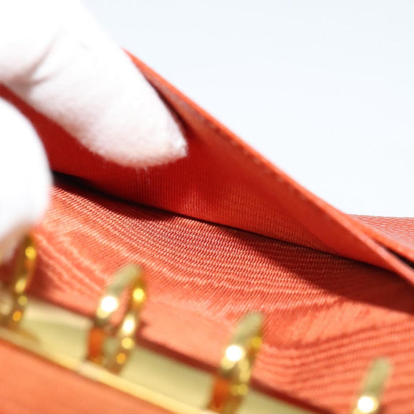 CHANEL Agenda 5241136 Day Planner Cover Caviar Skin Brown CC Auth bs24399