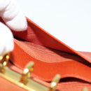 CHANEL Agenda 5241136 Day Planner Cover Caviar Skin Brown CC Auth bs24399-21