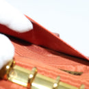 CHANEL Agenda 5241136 Day Planner Cover Caviar Skin Brown CC Auth bs24399-22