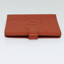 CHANEL Agenda 5241136 Day Planner Cover Caviar Skin Brown CC Auth bs24399-3