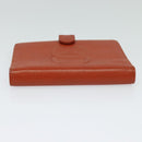 CHANEL Agenda 5241136 Day Planner Cover Caviar Skin Brown CC Auth bs24399-4