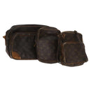 LOUIS VUITTON Monogram Shoulder Bag 3Set  LV Auth bs24402-1