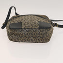 CELINE Macadam Canvas Shoulder Hand Bag PVC Canvas 3 Set Brown Navy Auth bs24405-19
