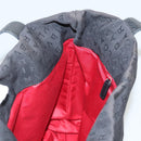 BVLGARI Logo mania Shoulder Bag Nylon Black Silver Auth bs24412-19