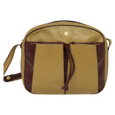 CARTIER Shoulder Bag Leather Yellow Gold Auth bs24418-13