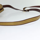 CARTIER Shoulder Bag Leather Yellow Gold Auth bs24418-7