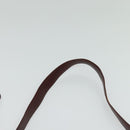 CARTIER Shoulder Bag Leather Yellow Gold Auth bs24418-8