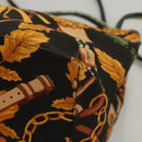 LOEWE Shoulder Bag Canvas Yellow Auth bs24429-16