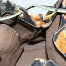 LOEWE Shoulder Bag Canvas Yellow Auth bs24429-17