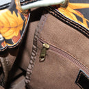 LOEWE Shoulder Bag Canvas Yellow Auth bs24429-19