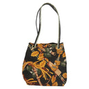 LOEWE Shoulder Bag Canvas Yellow Auth bs24429-13