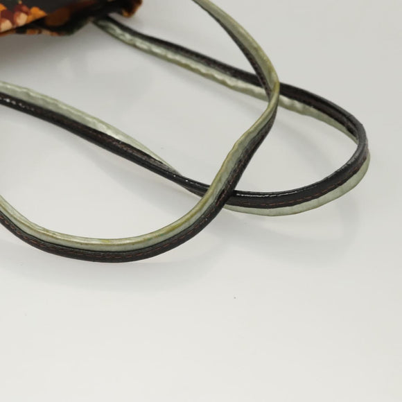 LOEWE Shoulder Bag Canvas Yellow Auth bs24429