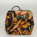 LOEWE Shoulder Bag Canvas Yellow Auth bs24429-5