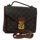 LOUIS VUITTON Monogram Monceau 26 Shoulder Bag M51187 LV Auth bs24438-1