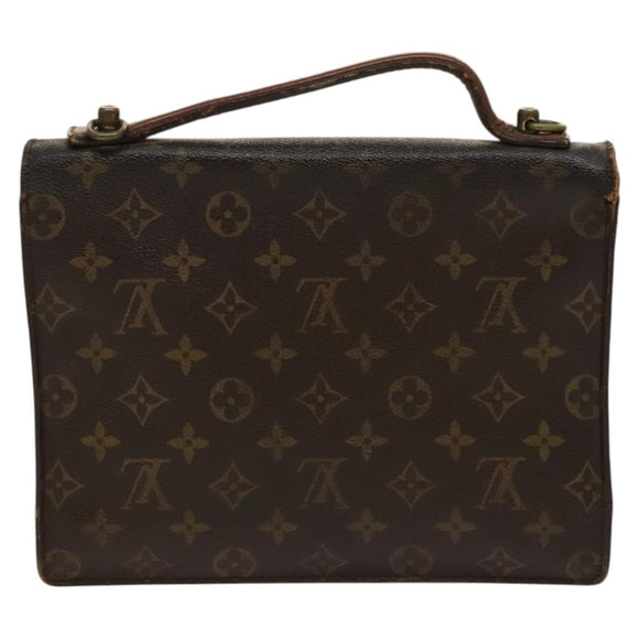 LOUIS VUITTON Monogram Monceau 26 Shoulder Bag M51187 LV Auth bs24438