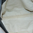 GUCCI GG Canvas Tote Bag Black Gold 305585 Auth bs24442-10