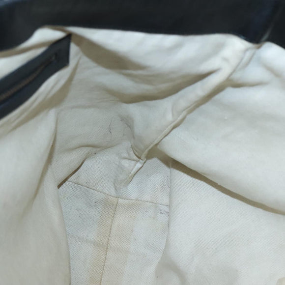 GUCCI GG Canvas Tote Bag Black Gold 305585 Auth bs24442