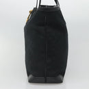 GUCCI GG Canvas Tote Bag Black Gold 305585 Auth bs24442-4