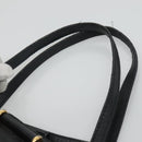 GUCCI GG Canvas Tote Bag Black Gold 305585 Auth bs24442-8