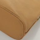 CHANEL Schoudertas Kalfsleer Beige CC Auth bs24445-17