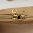 CHANEL Schoudertas Kalfsleer Beige CC Auth bs24445-18