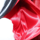 CHANEL Chain Shoulder Bag Nylon Black Gold CC Auth bs24449-24