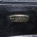 GIVENCHY Shoulder Bag Leather Black Gold Auth bs24469-16