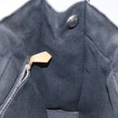 HERMES Fourre Tout PM Hand Bag Canvas Black Silver Auth bs24474-17