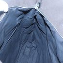 HERMES Her Line Kabas Tote Bag Canvas Gray Silver Auth bs24476-17