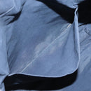 HERMES Her Line Kabas Tote Bag Canvas Gray Silver Auth bs24476-18