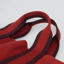 HERMES Fourre Tout cabas Tote Bag Canvas Red Navy Auth bs24477-8