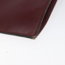 HERMES Shoulder Bag Leather Red Auth bs24478-15