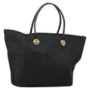 MCM Tote Bag Nylon Black Auth bs24480-1