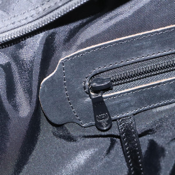 MCM Tote Bag Nylon Black Auth bs24480